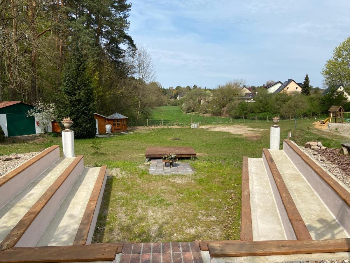 Waldwerk Wurlgrund Lychen Aparthotel Bagian luar foto