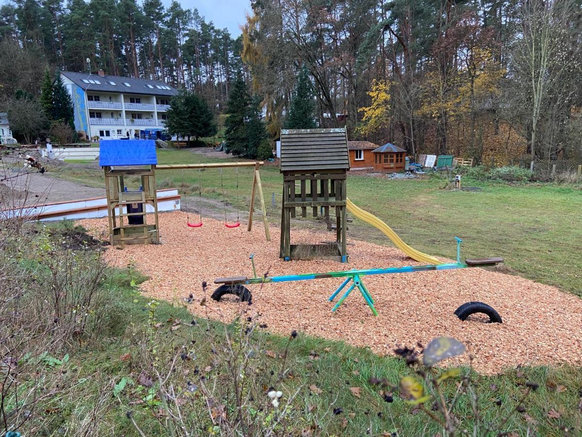 Waldwerk Wurlgrund Lychen Aparthotel Bagian luar foto