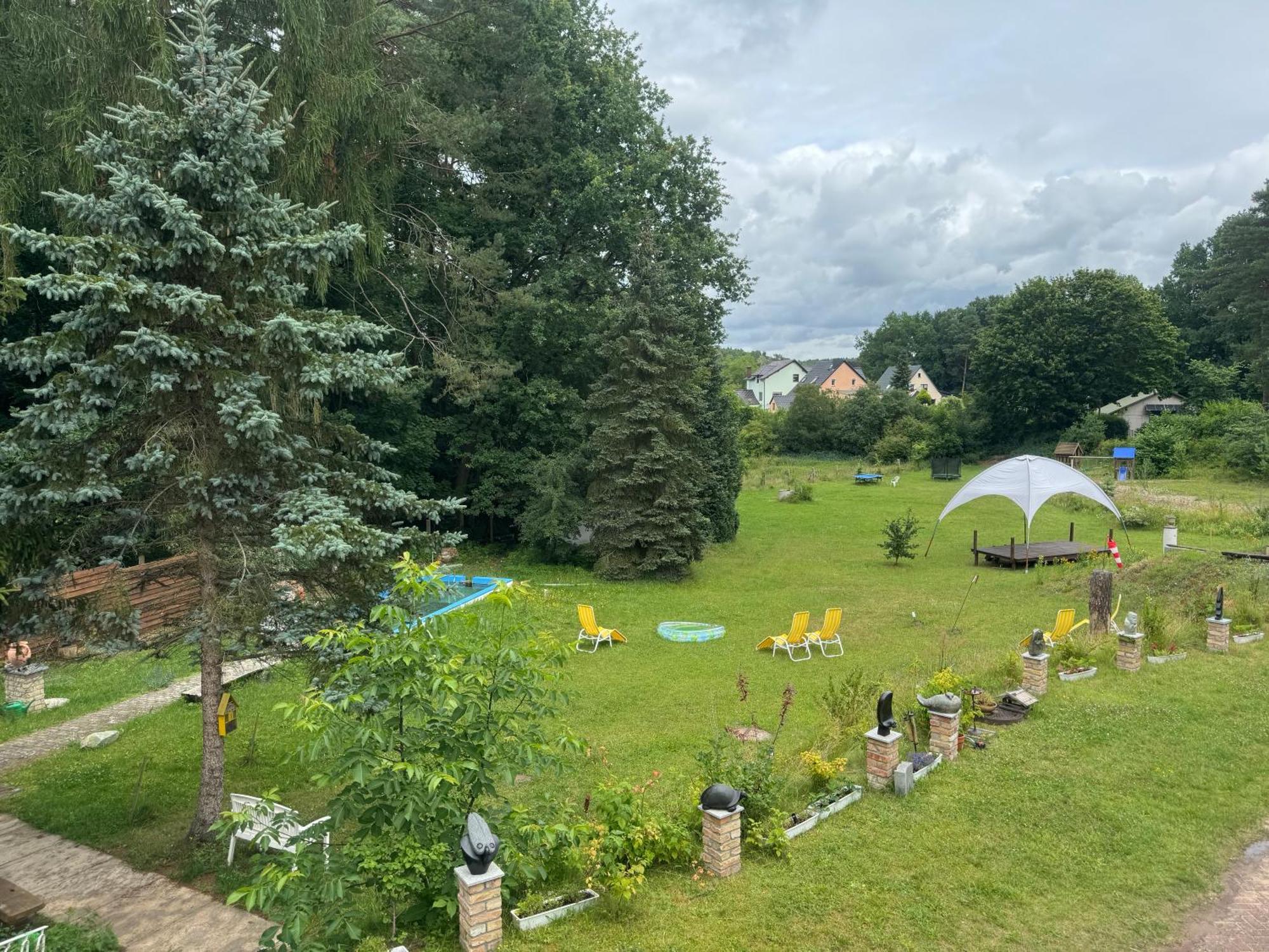 Waldwerk Wurlgrund Lychen Aparthotel Bagian luar foto