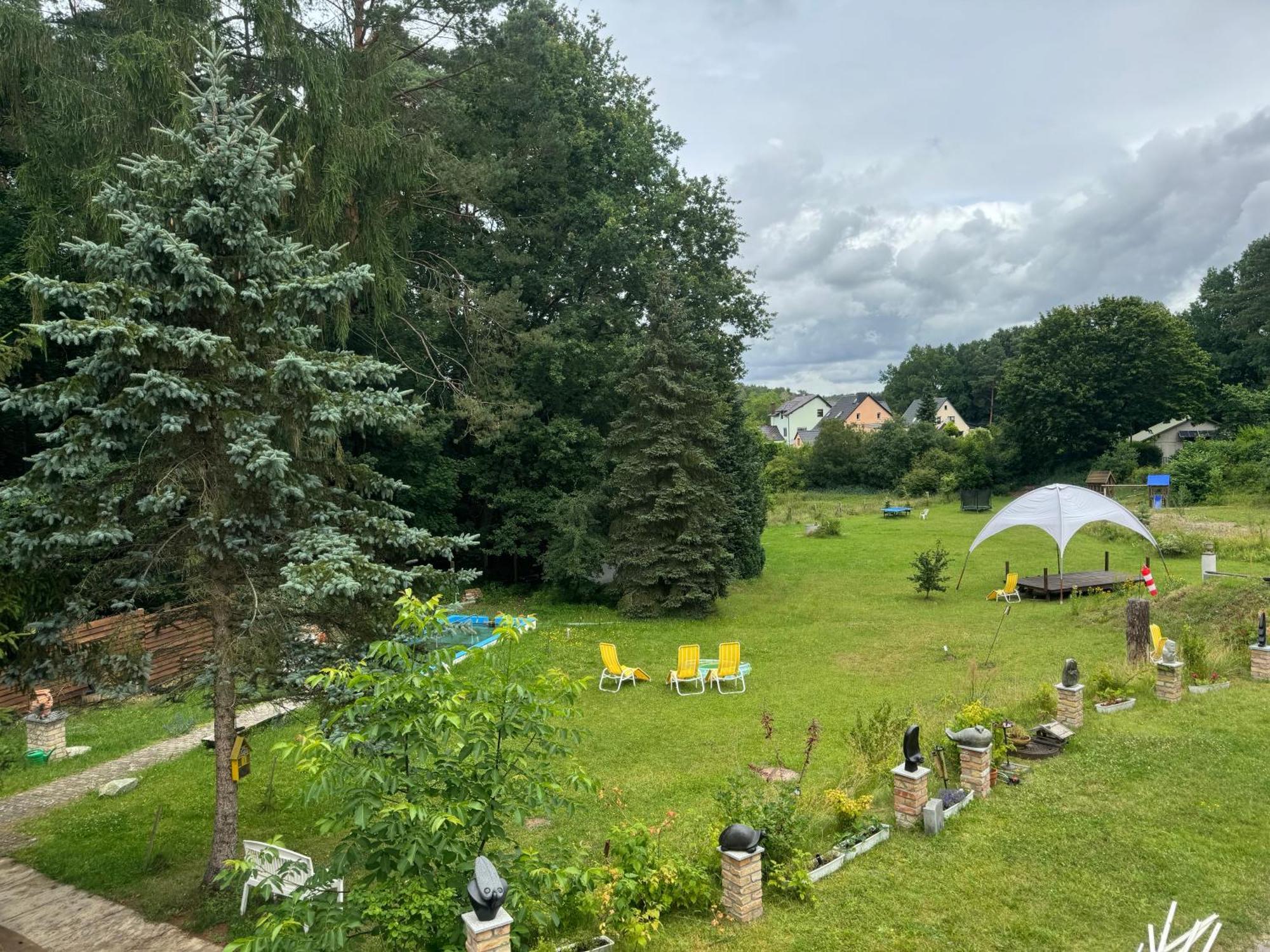 Waldwerk Wurlgrund Lychen Aparthotel Bagian luar foto